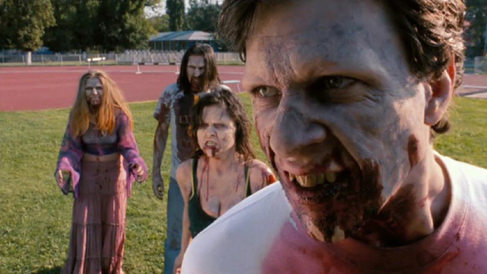 Backdrop of Return of the Living Dead: Rave to the Grave