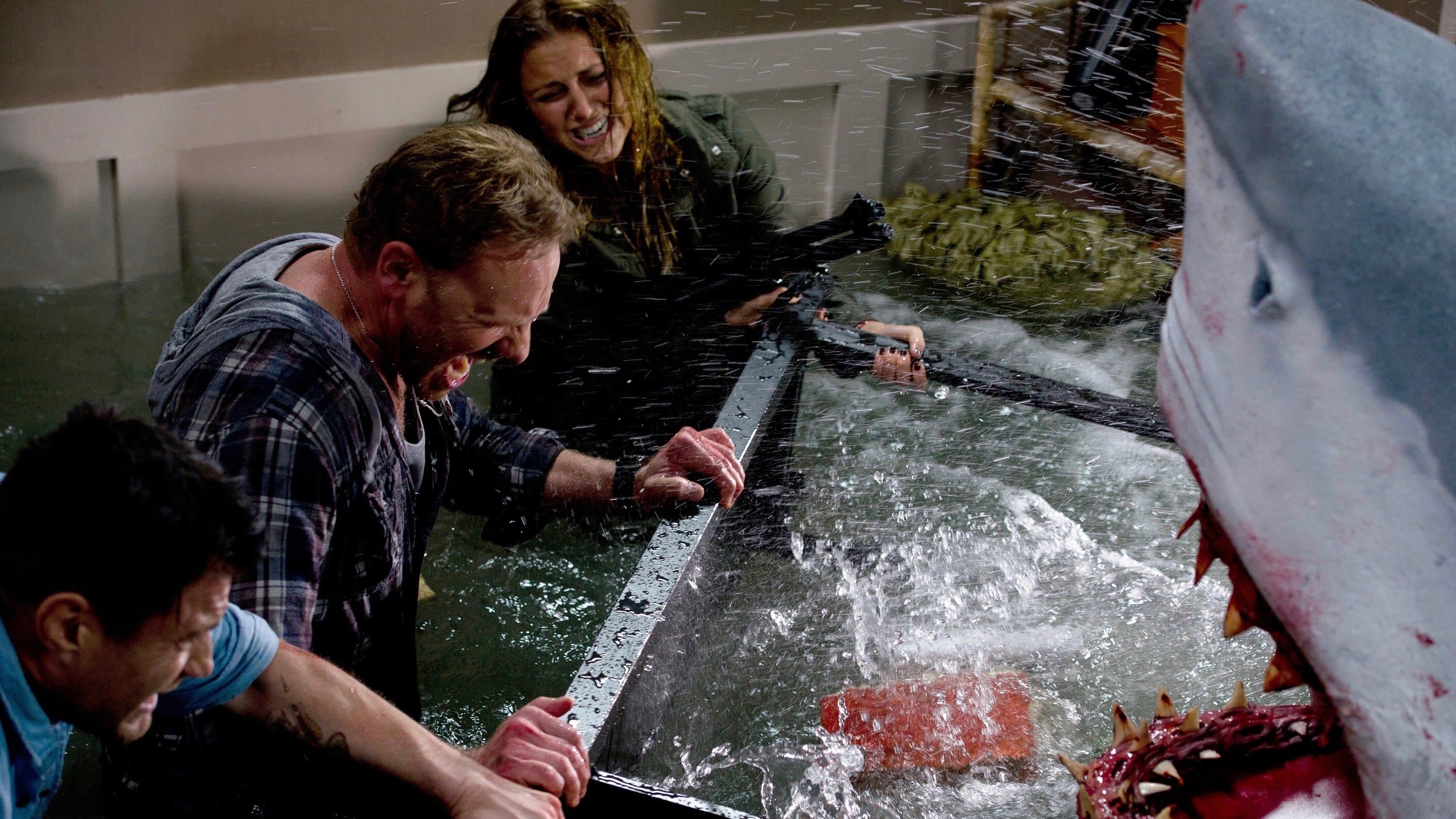 Backdrop of Sharknado