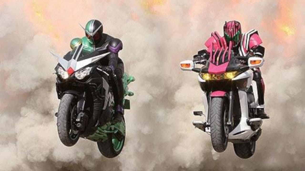 Backdrop of Kamen Rider × Kamen Rider W & Decade: Movie War 2010