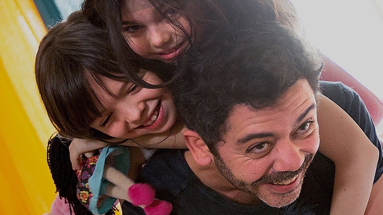 Backdrop of Dad in Training