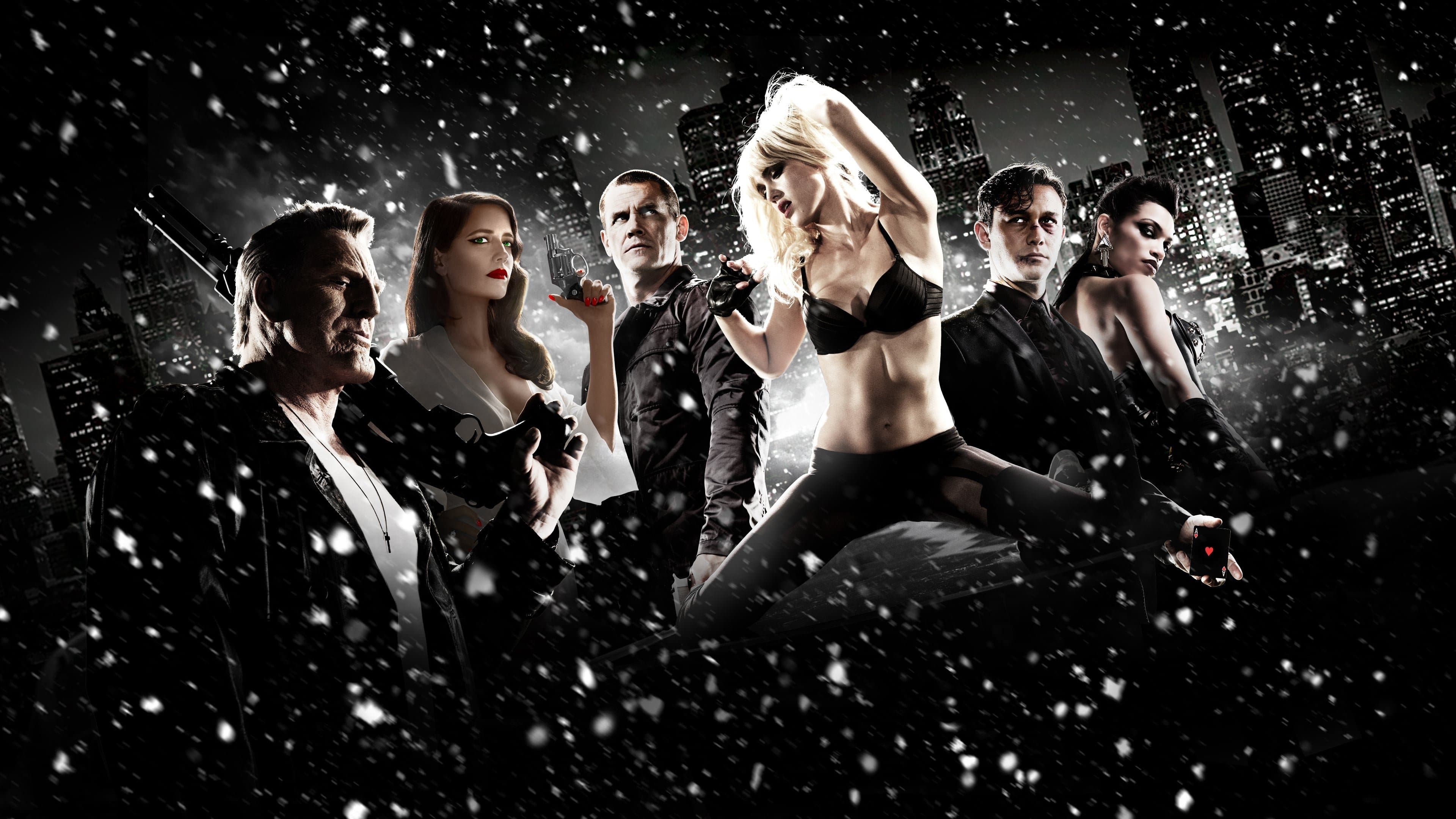 Backdrop of Sin City: A Dame to Kill For