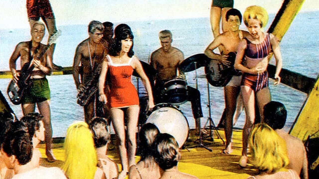 Backdrop of Pajama Party