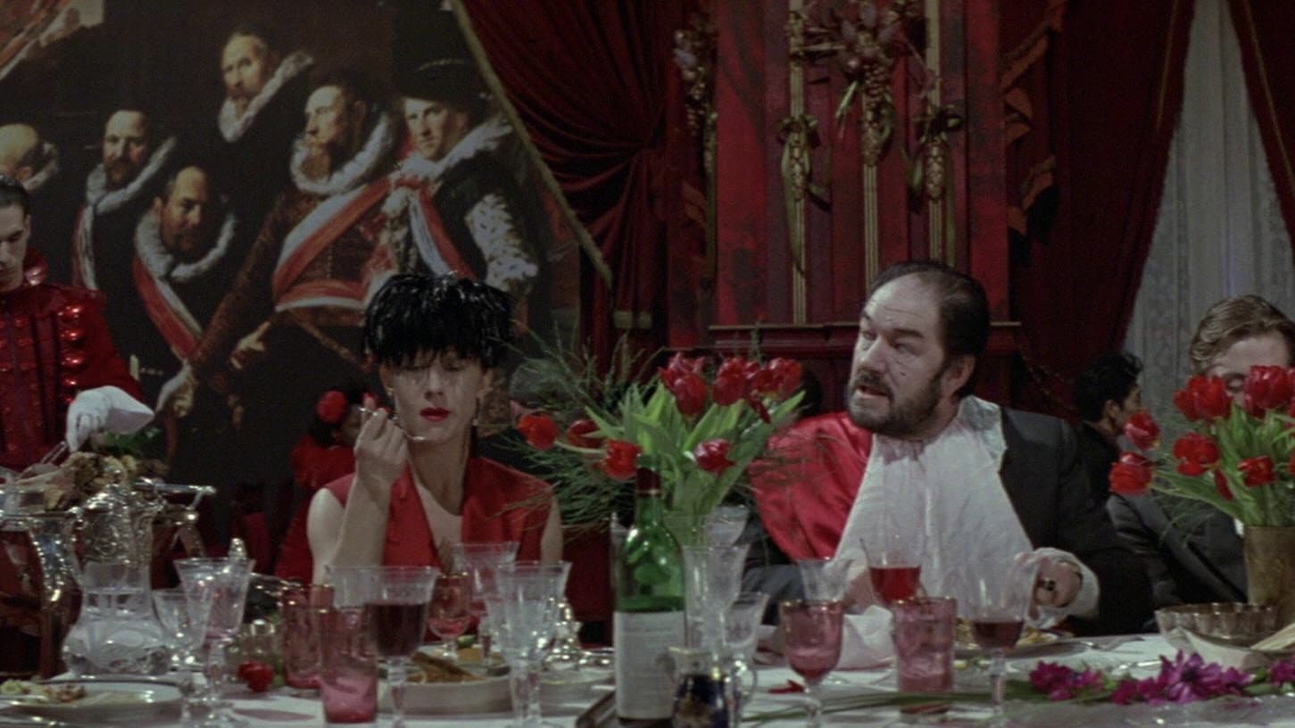 Backdrop of The Cook, the Thief, His Wife & Her Lover