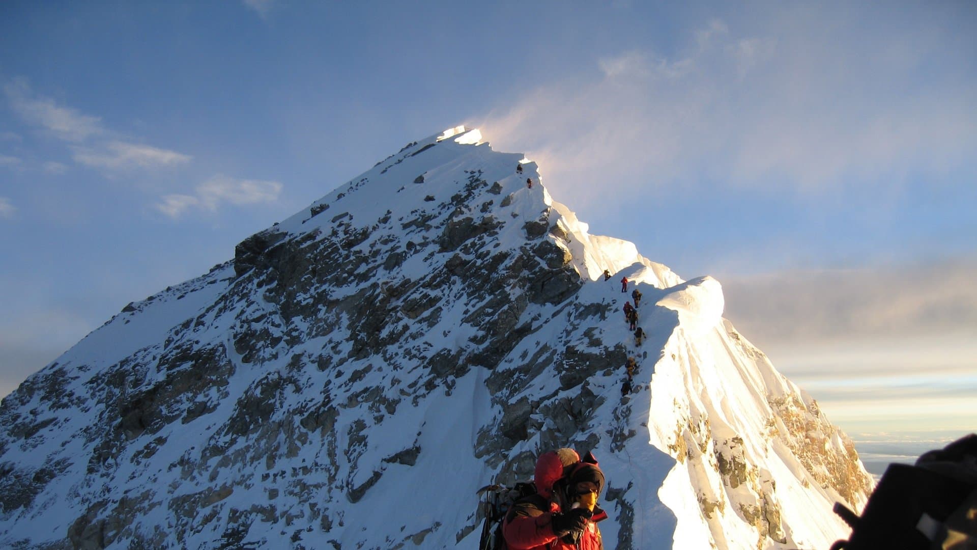 Backdrop of Everest