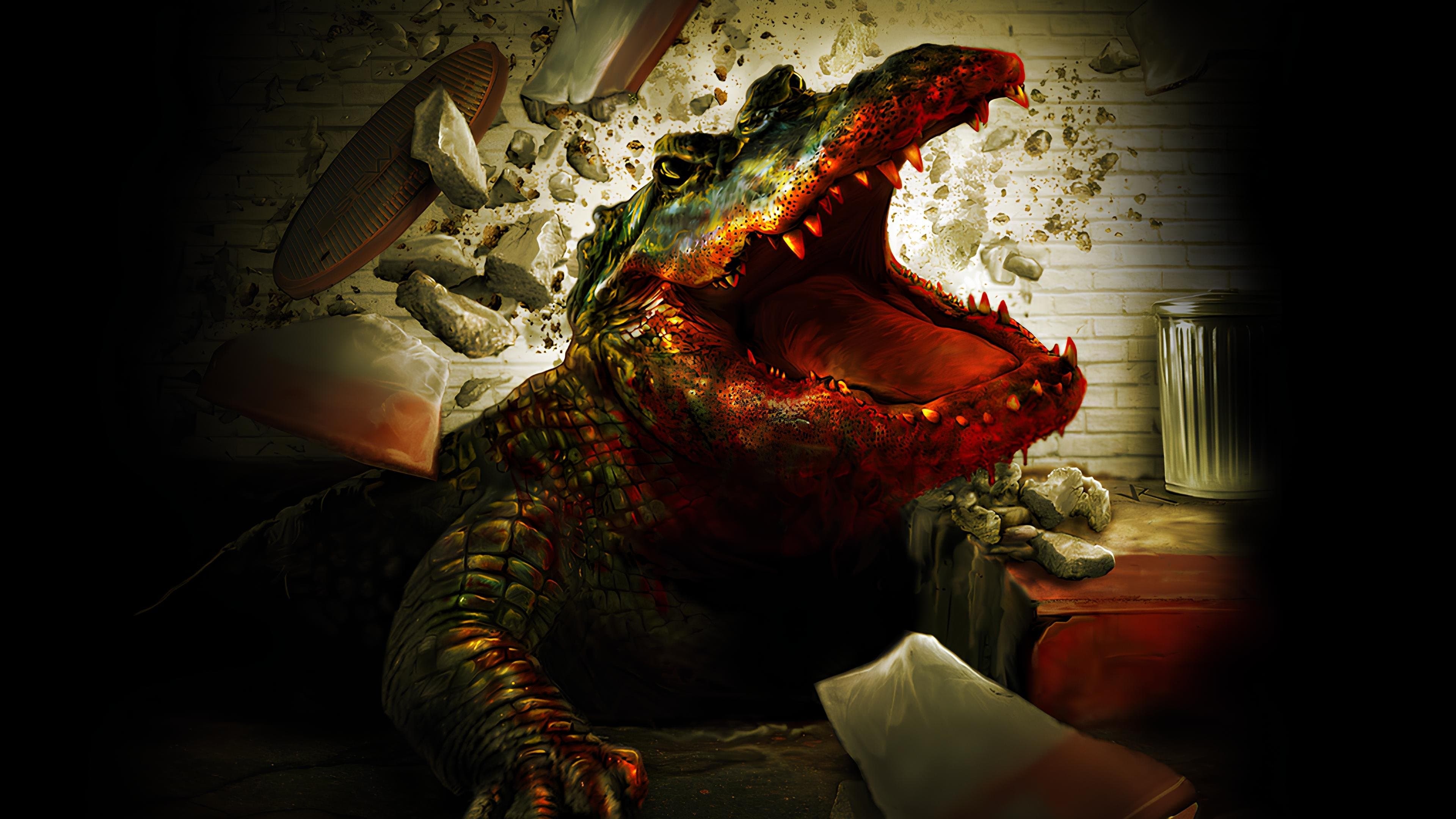 Backdrop of Alligator Collection