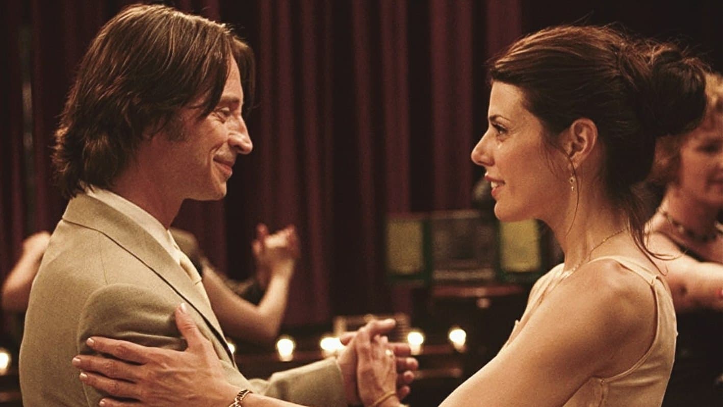 Backdrop of Marilyn Hotchkiss' Ballroom Dancing & Charm School