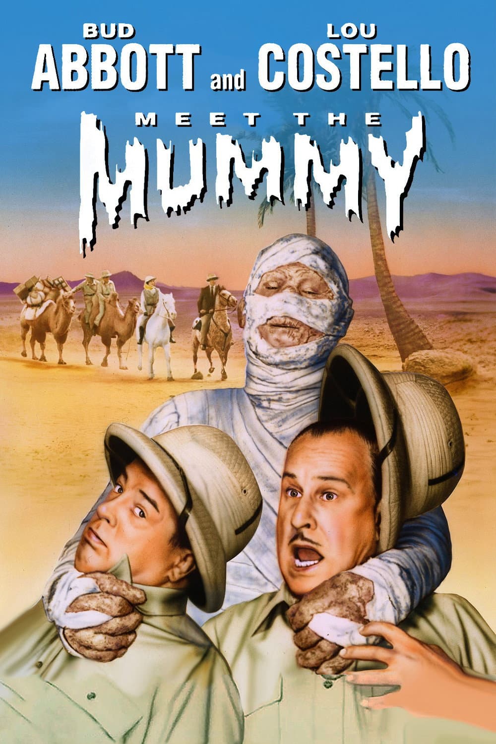 Poster of Abbott and Costello Meet the Mummy