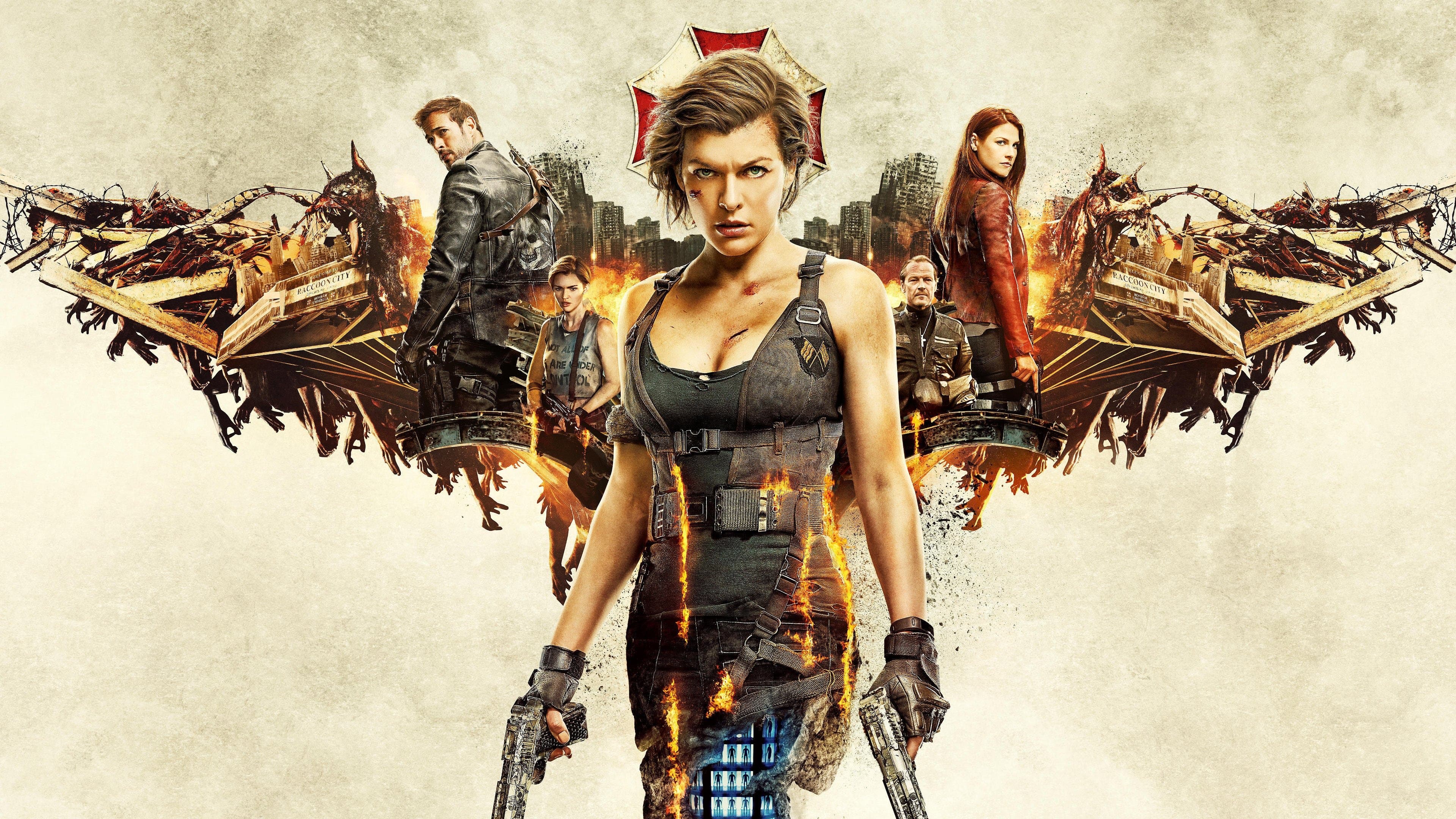 Backdrop of Resident Evil: The Final Chapter