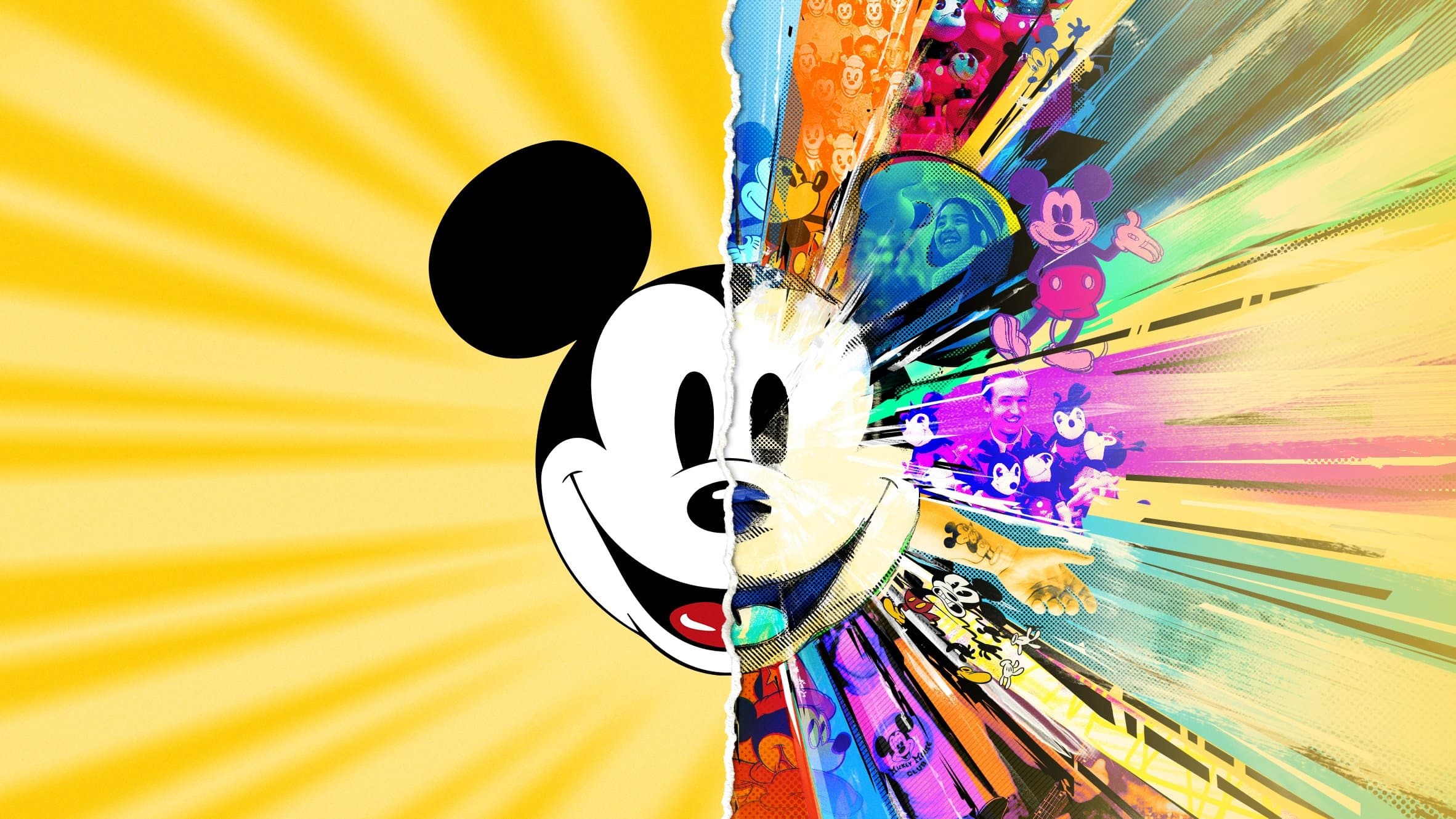 Backdrop of Mickey: The Story of a Mouse