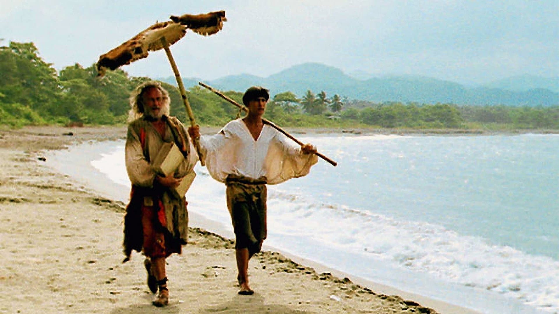 Backdrop of Robinson Crusoe
