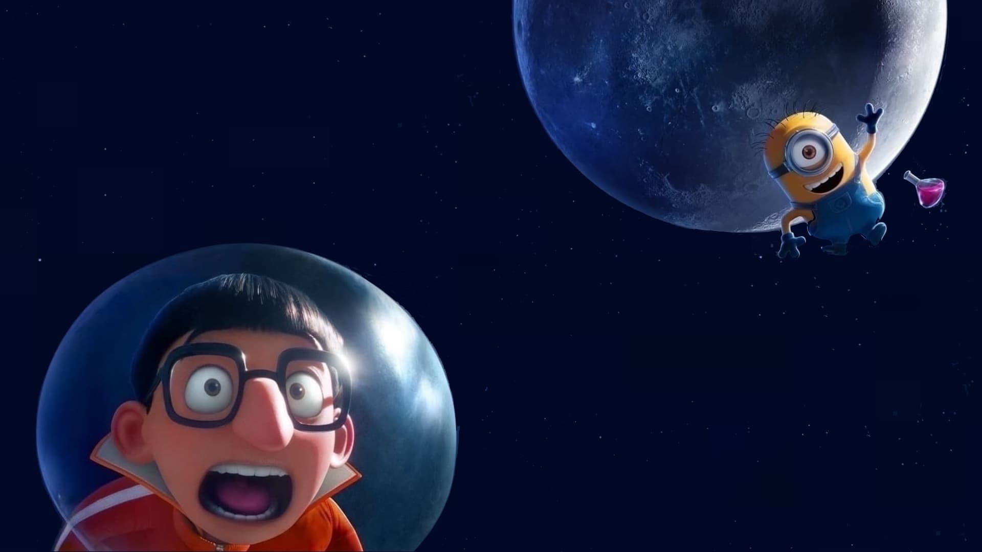 Backdrop of Mooned