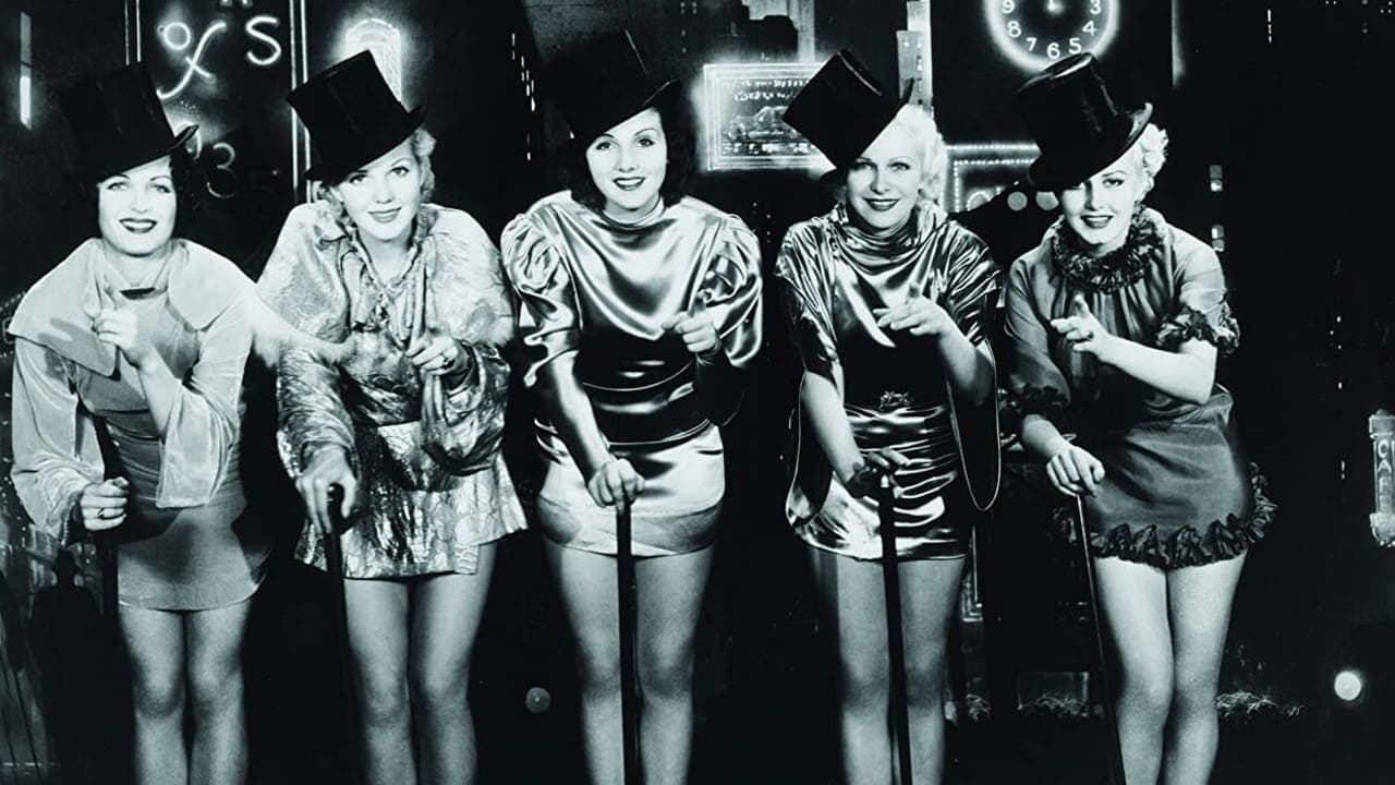 Backdrop of Gold Diggers of 1935
