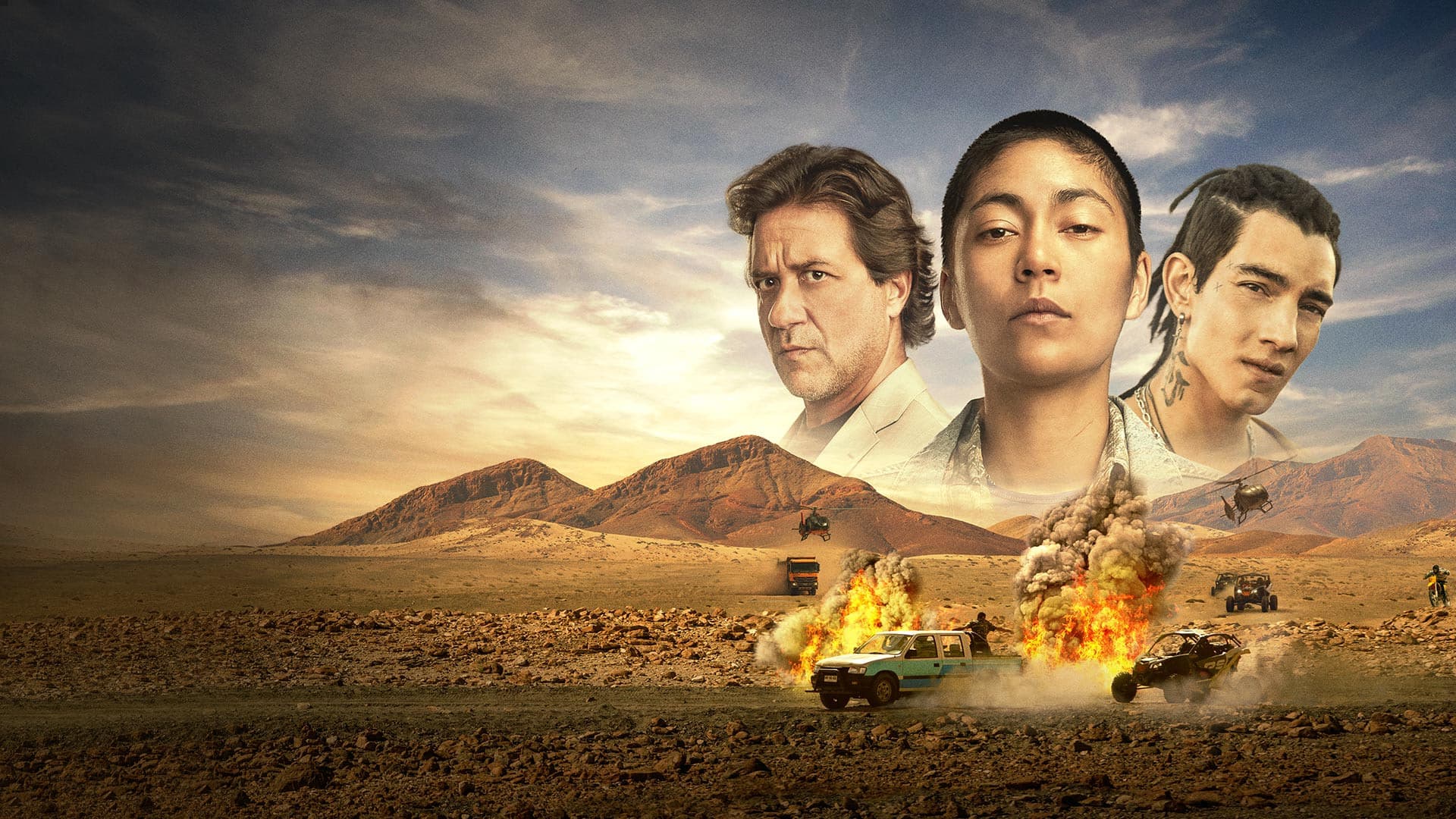 Backdrop of Sayen: Desert Road
