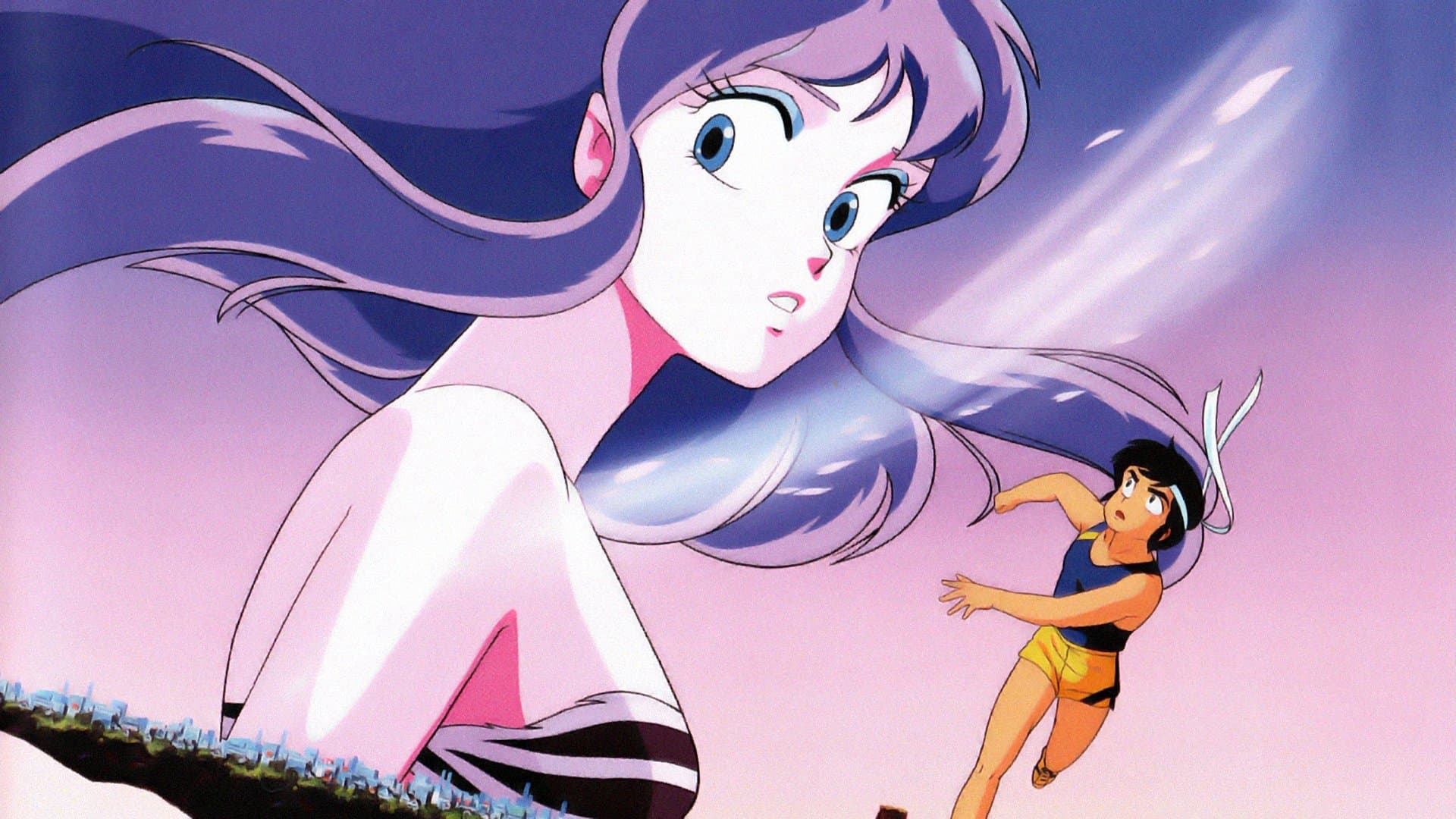 Backdrop of Urusei Yatsura: Lum the Forever