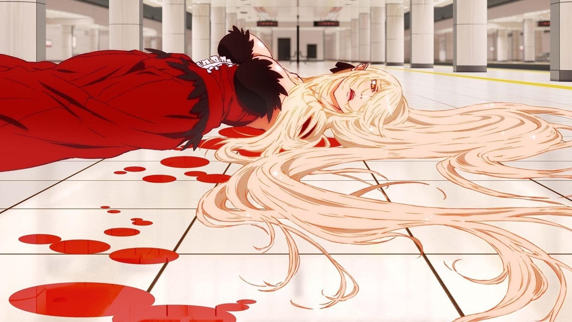 Backdrop of Kizumonogatari Part 1: Tekketsu