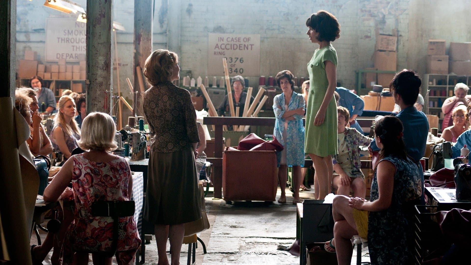 Backdrop of Made in Dagenham