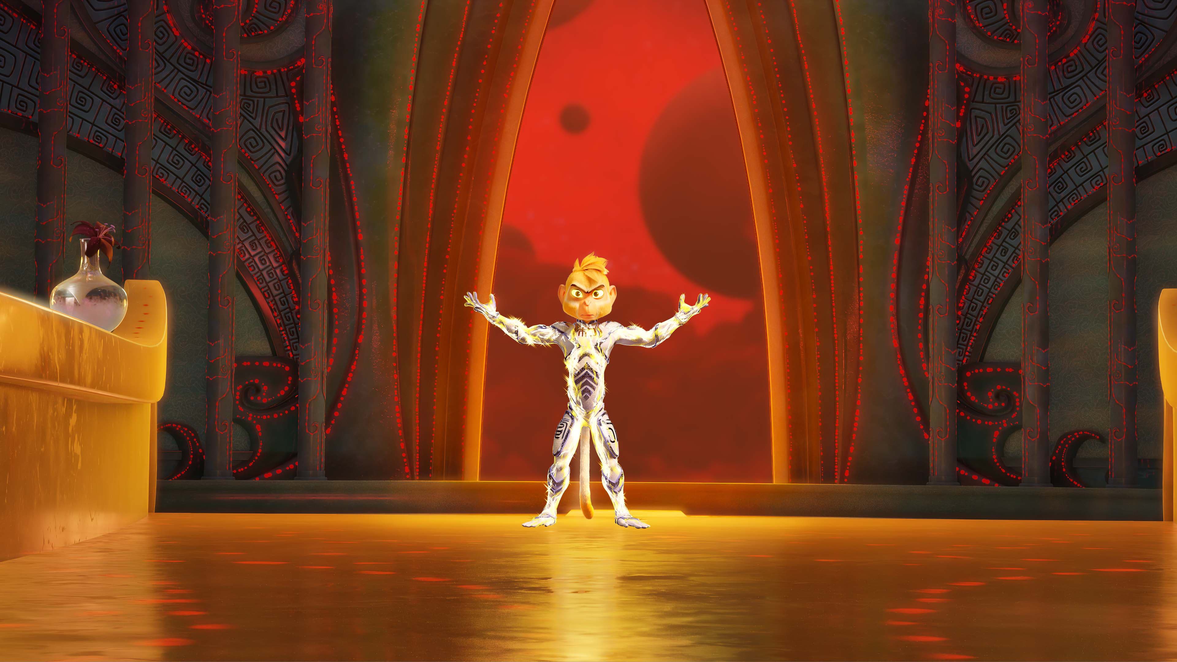 Backdrop of Shimmy: The First Monkey King