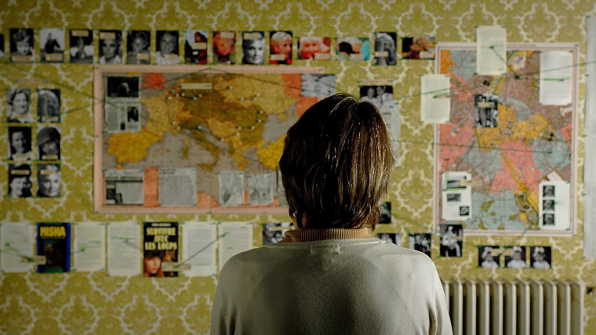 Backdrop of Misha and the Wolves