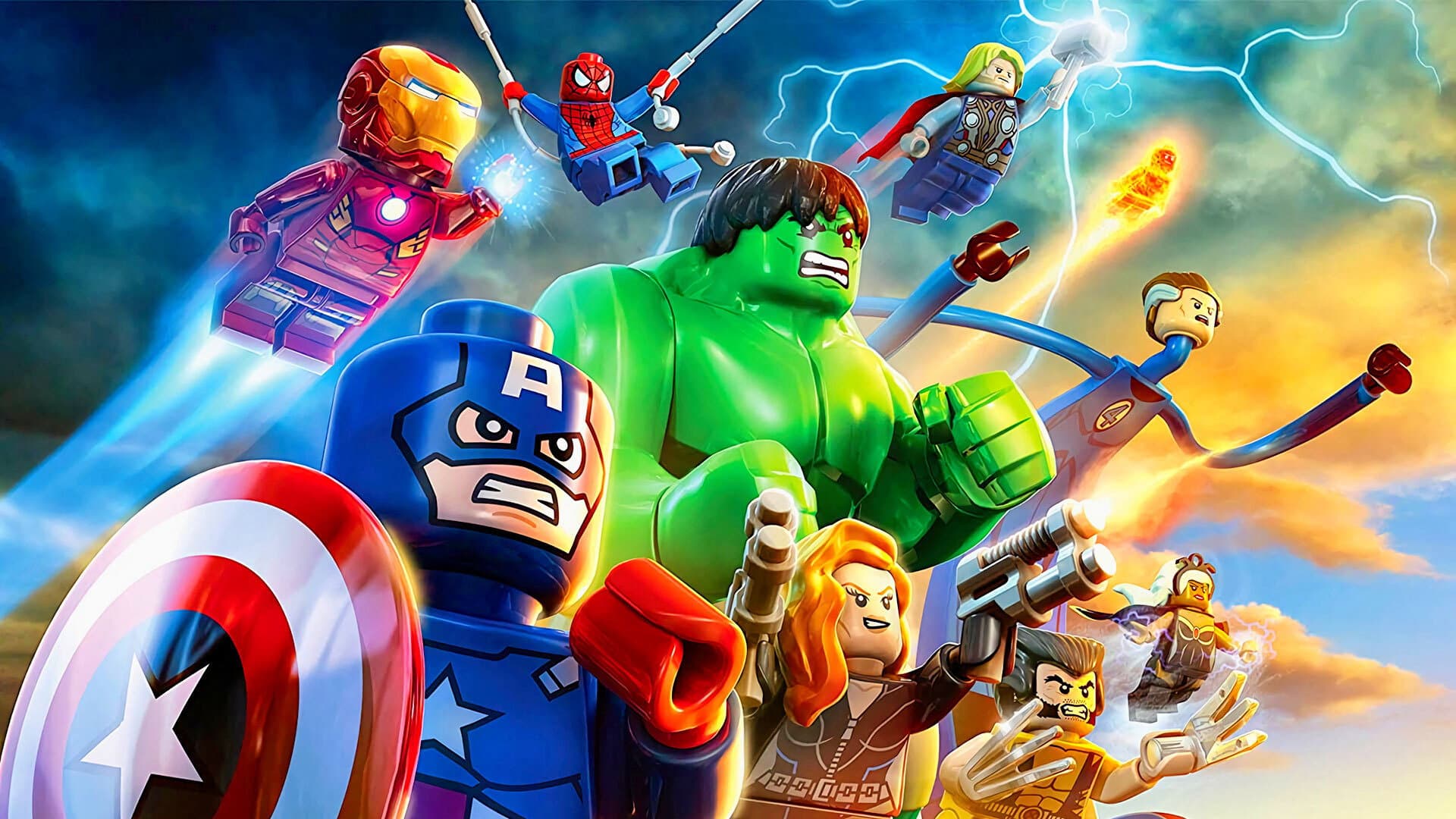 Backdrop of LEGO Marvel Super Heroes: Avengers Reassembled!