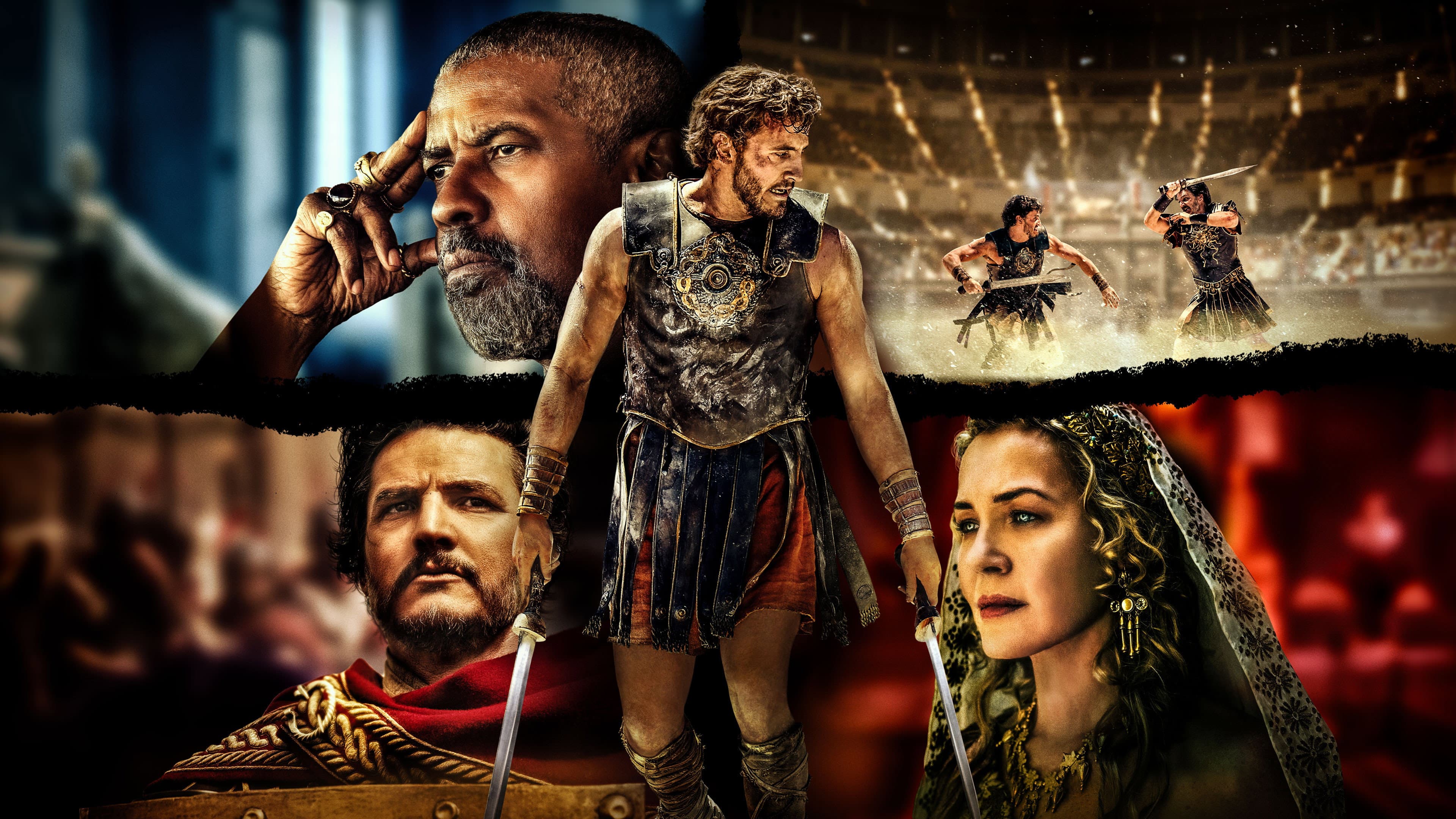 Backdrop of Gladiator II