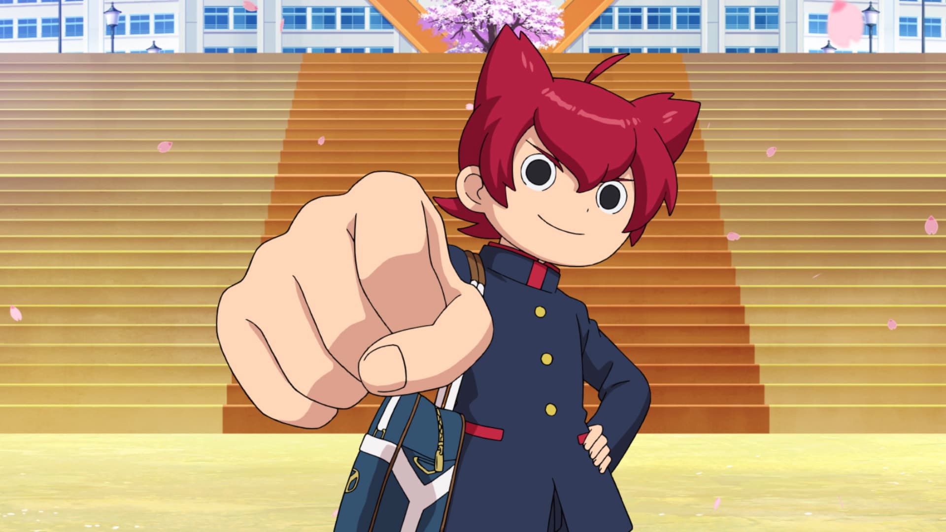 Backdrop of Yo-kai Watch Jam: Yo-kai Academy Y - Can a Cat Be a Hero?