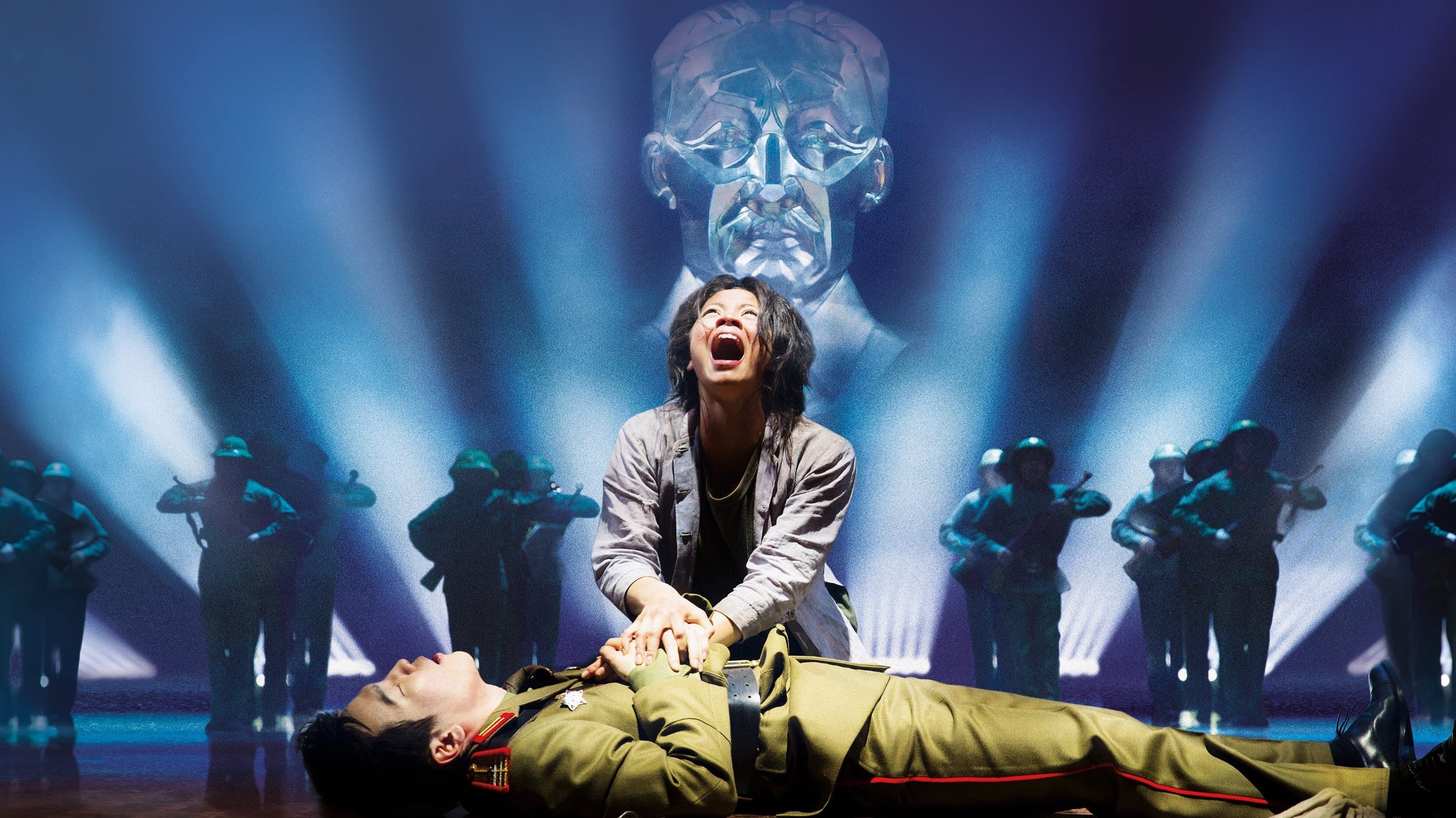 Backdrop of Miss Saigon: 25th Anniversary Performance
