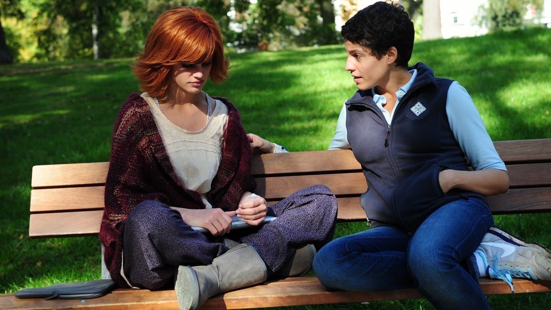 Backdrop of The Girl with Nine Wigs