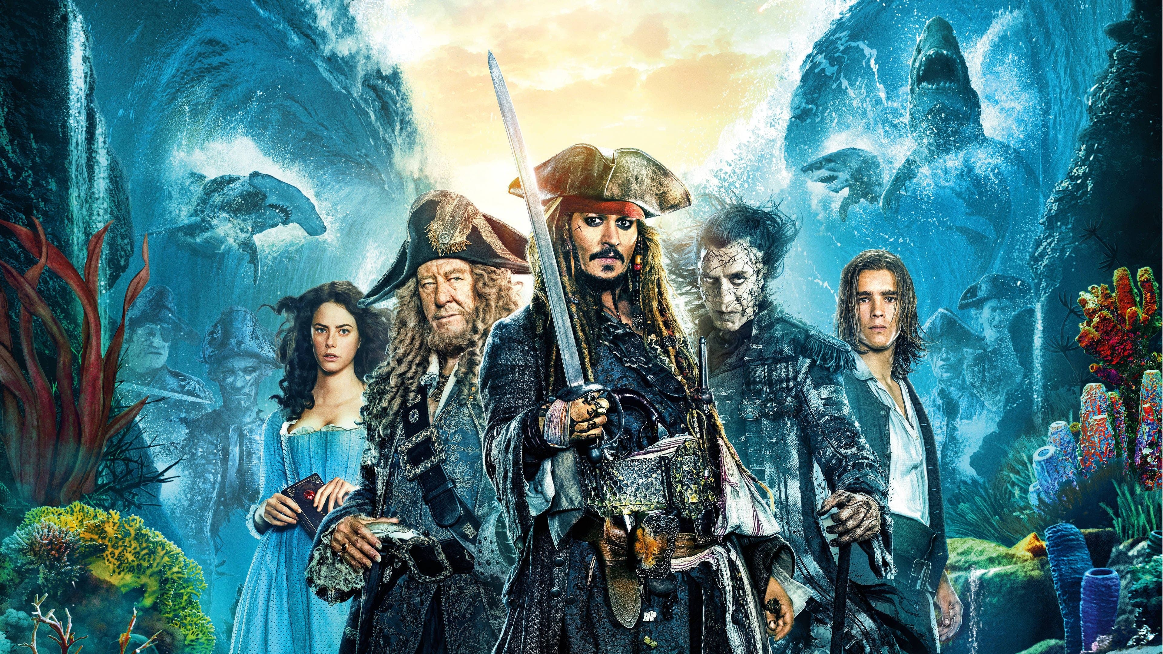 Backdrop of Pirates of the Caribbean: Dead Men Tell No Tales