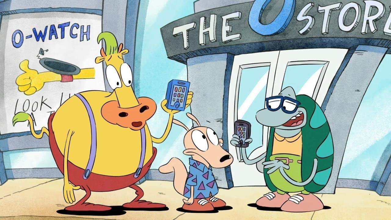 Backdrop of Rocko's Modern Life: Static Cling