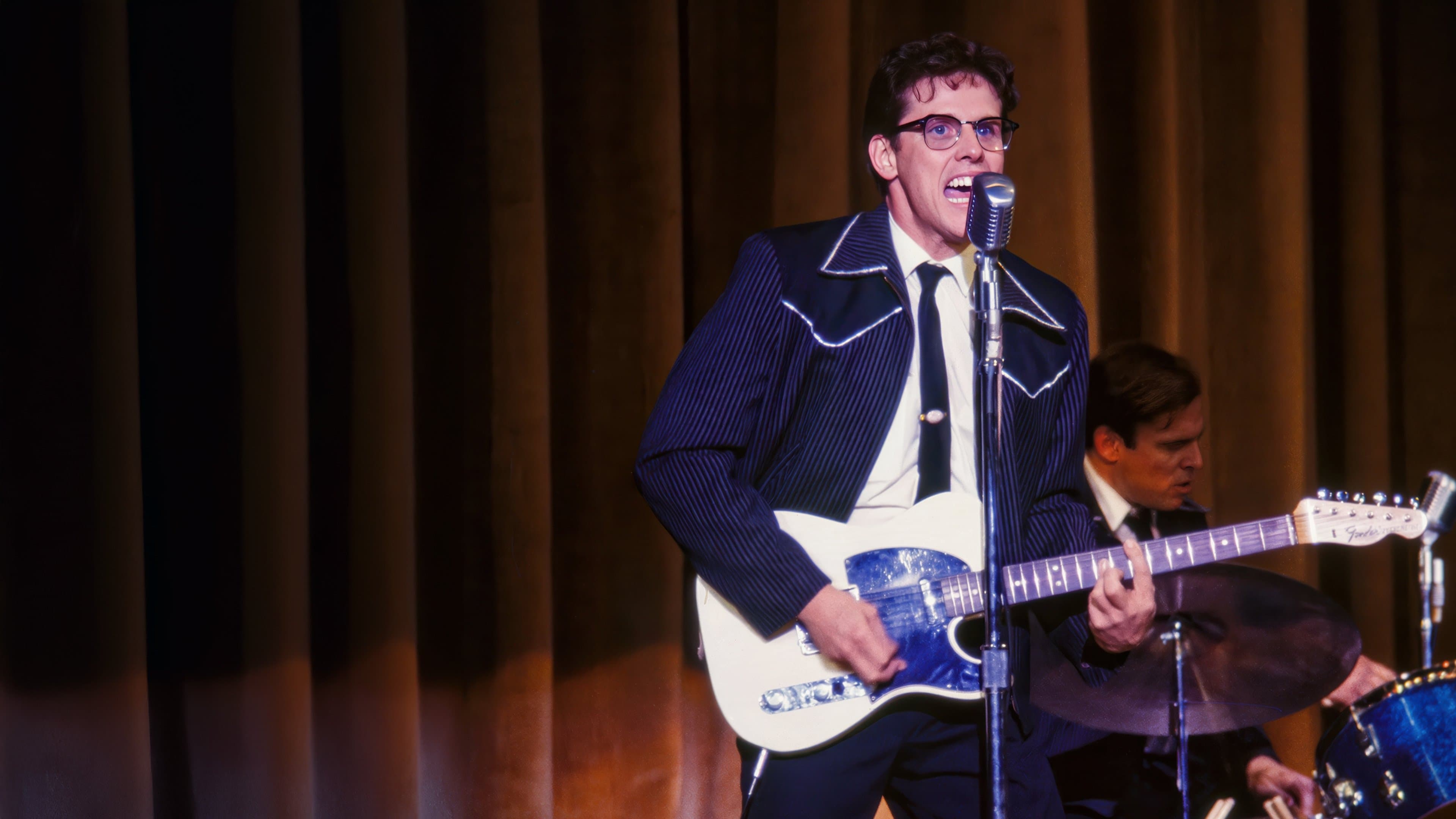 Backdrop of The Buddy Holly Story