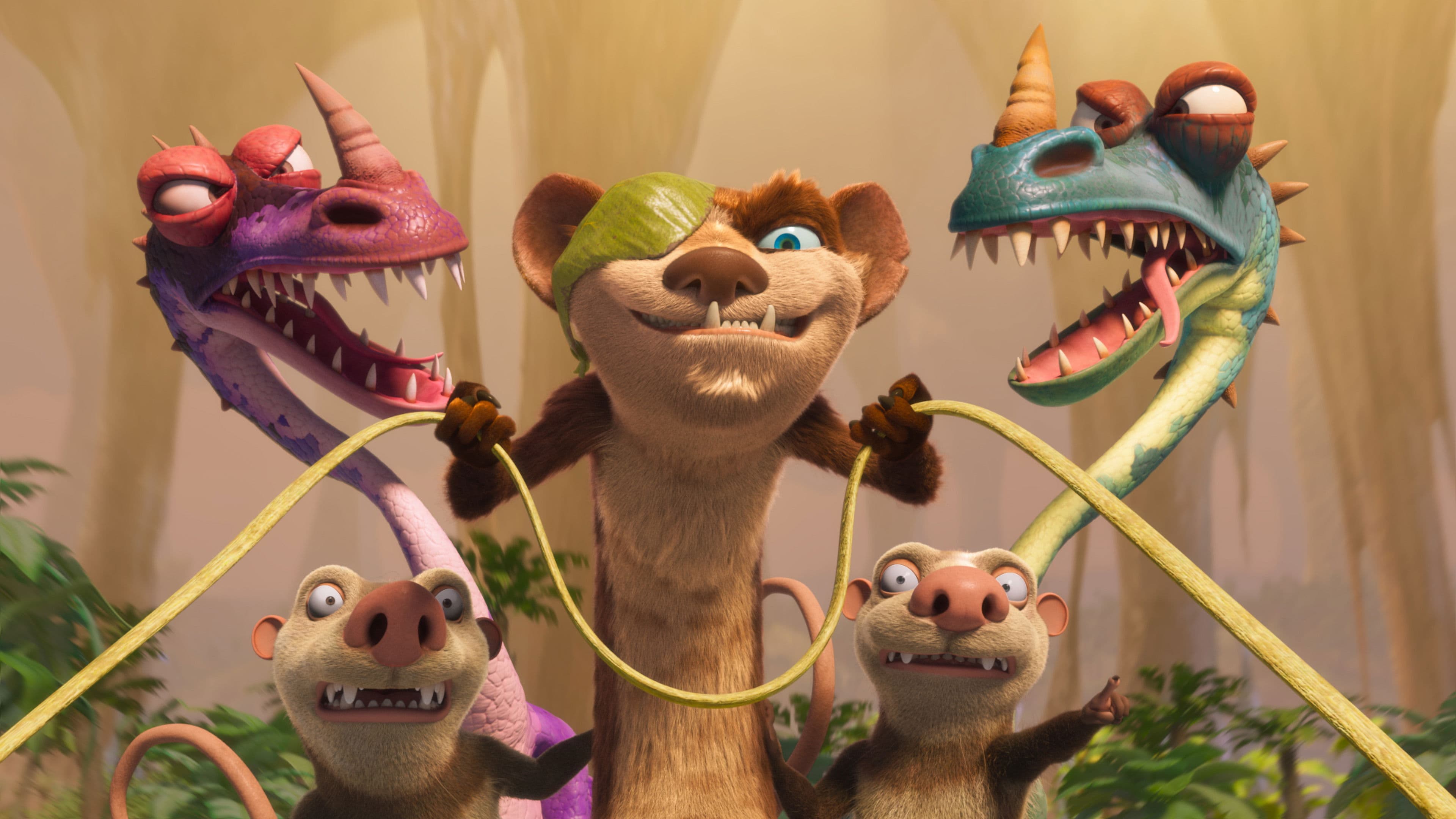 Backdrop of The Ice Age Adventures of Buck Wild