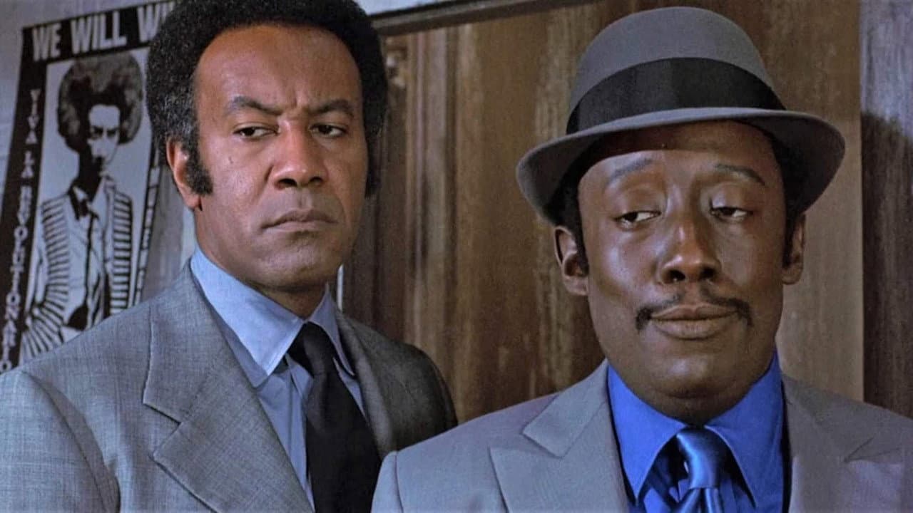 Backdrop of Gravedigger Jones and Coffin Ed Johnson Collection