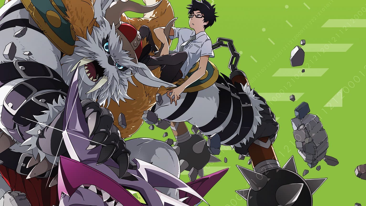 Backdrop of Digimon Adventure tri. Part 2: Determination