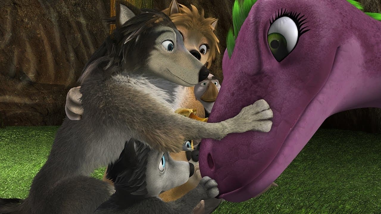 Backdrop of Alpha and Omega: Dino Digs