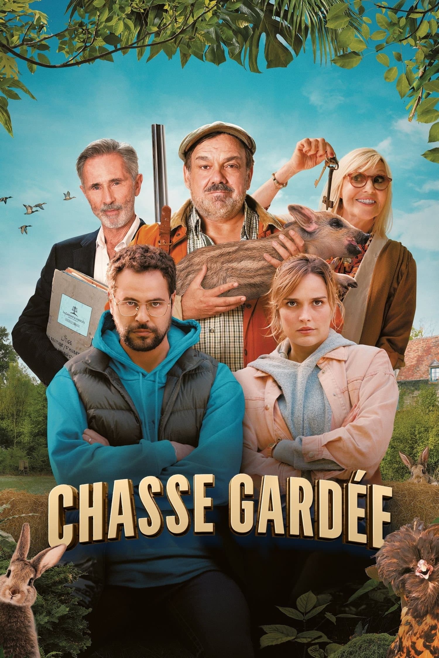 Poster of Chasse gardée - Saga