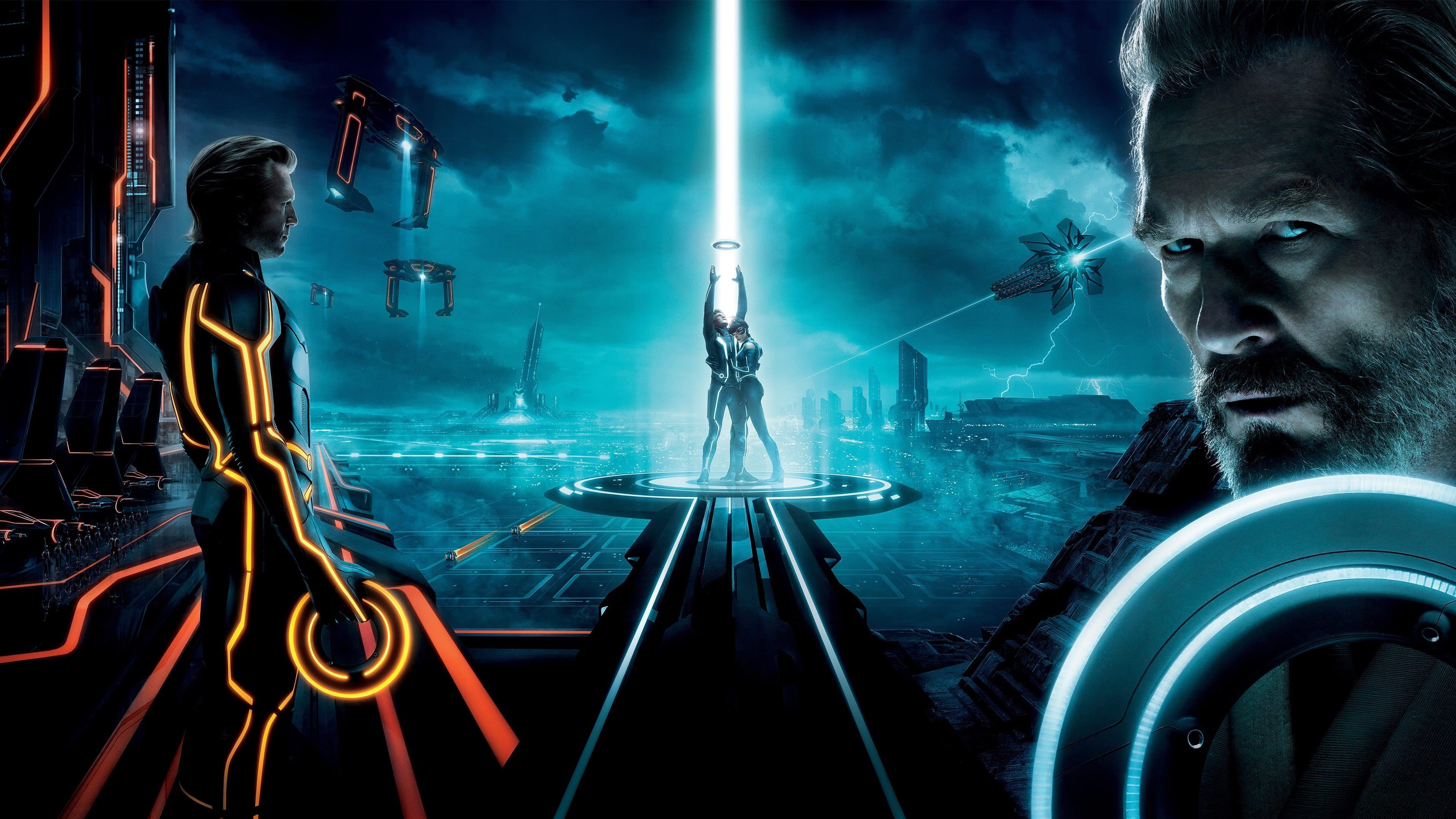 Backdrop of TRON: Legacy