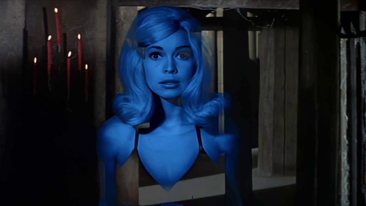 Backdrop of The Ghost in the Invisible Bikini