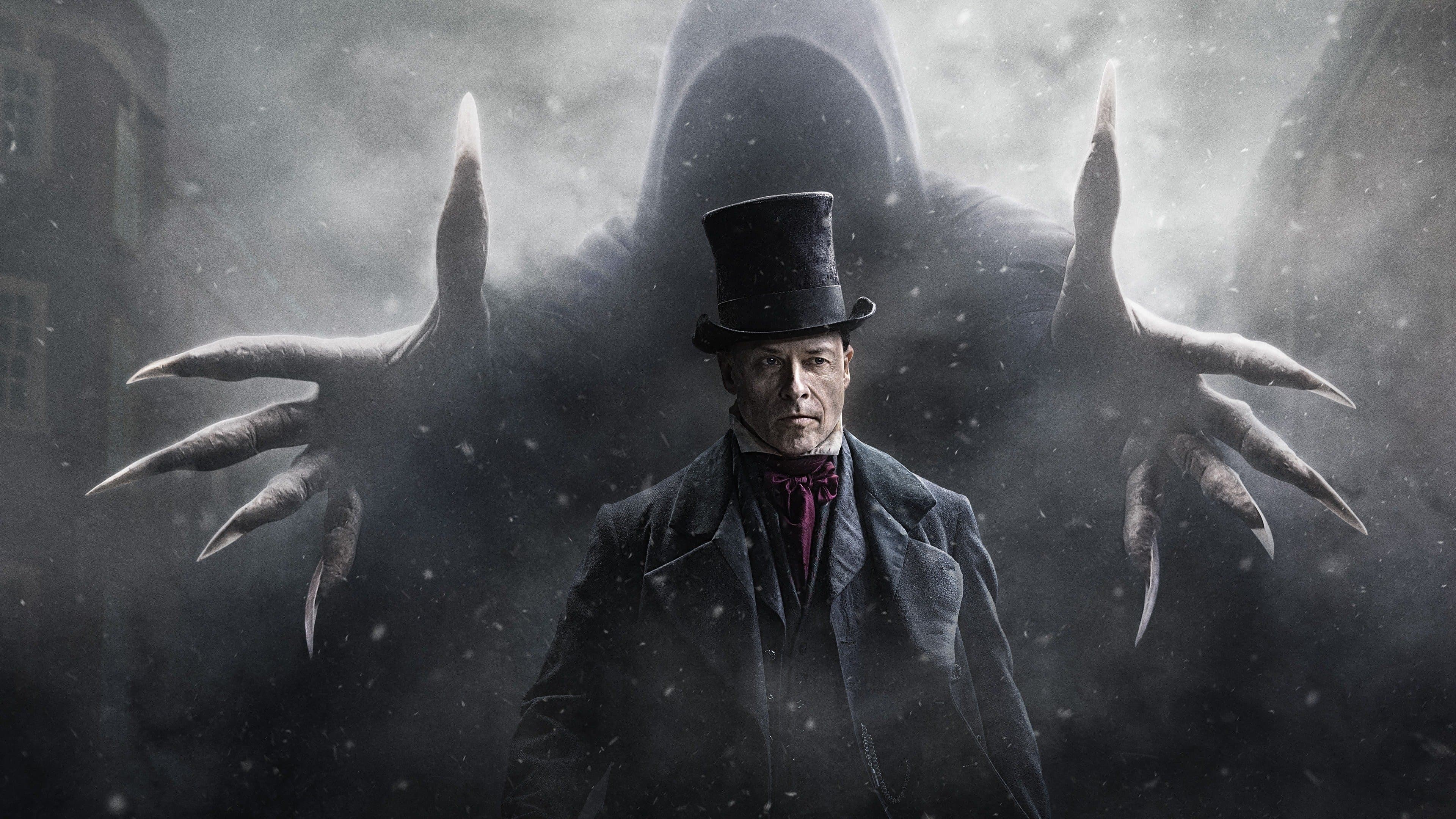 Backdrop of FX's A Christmas Carol