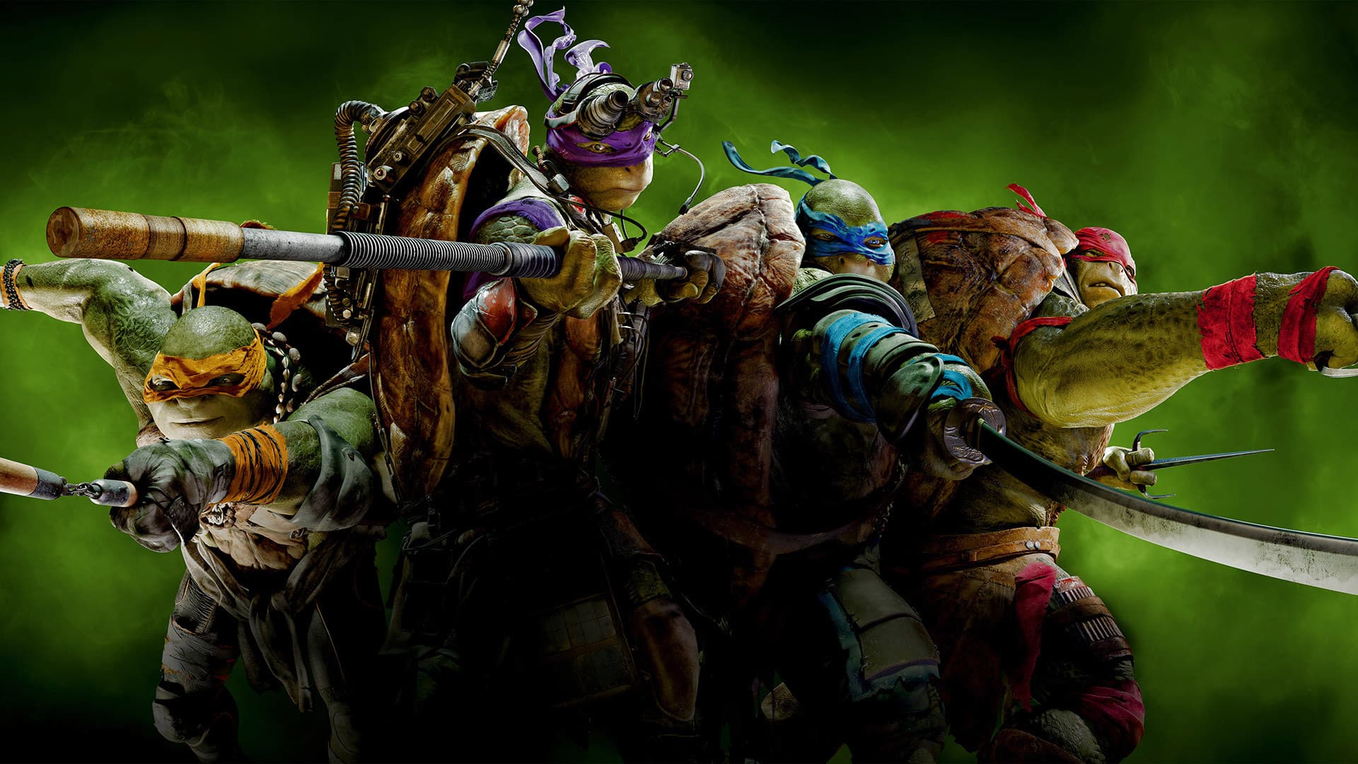 Backdrop of Teenage Mutant Ninja Turtles (Remake) Collection