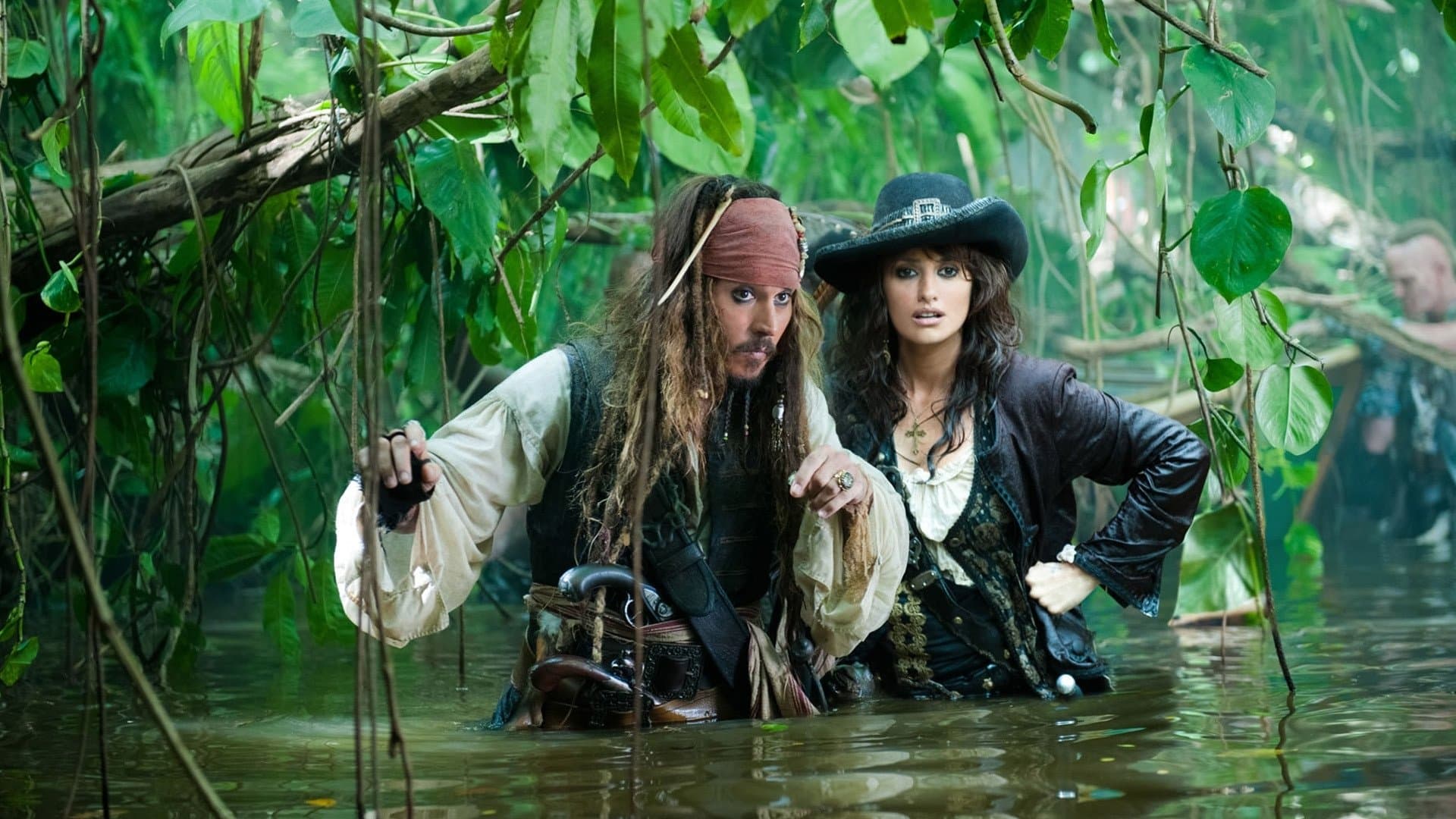 Backdrop of Pirates of the Caribbean: On Stranger Tides