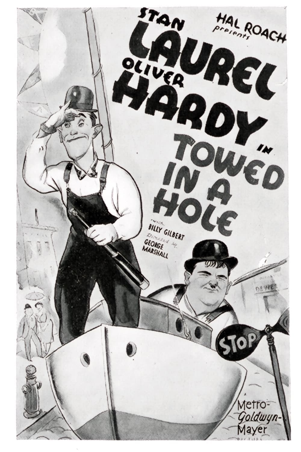 Poster of Towed in a Hole