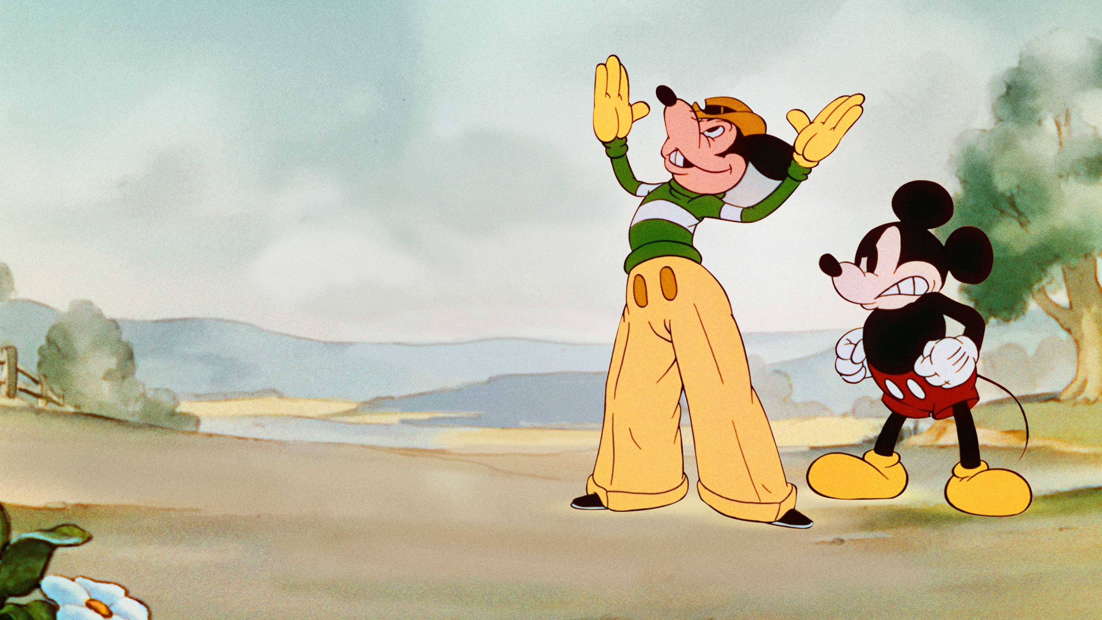 Backdrop of Mickey's Rival