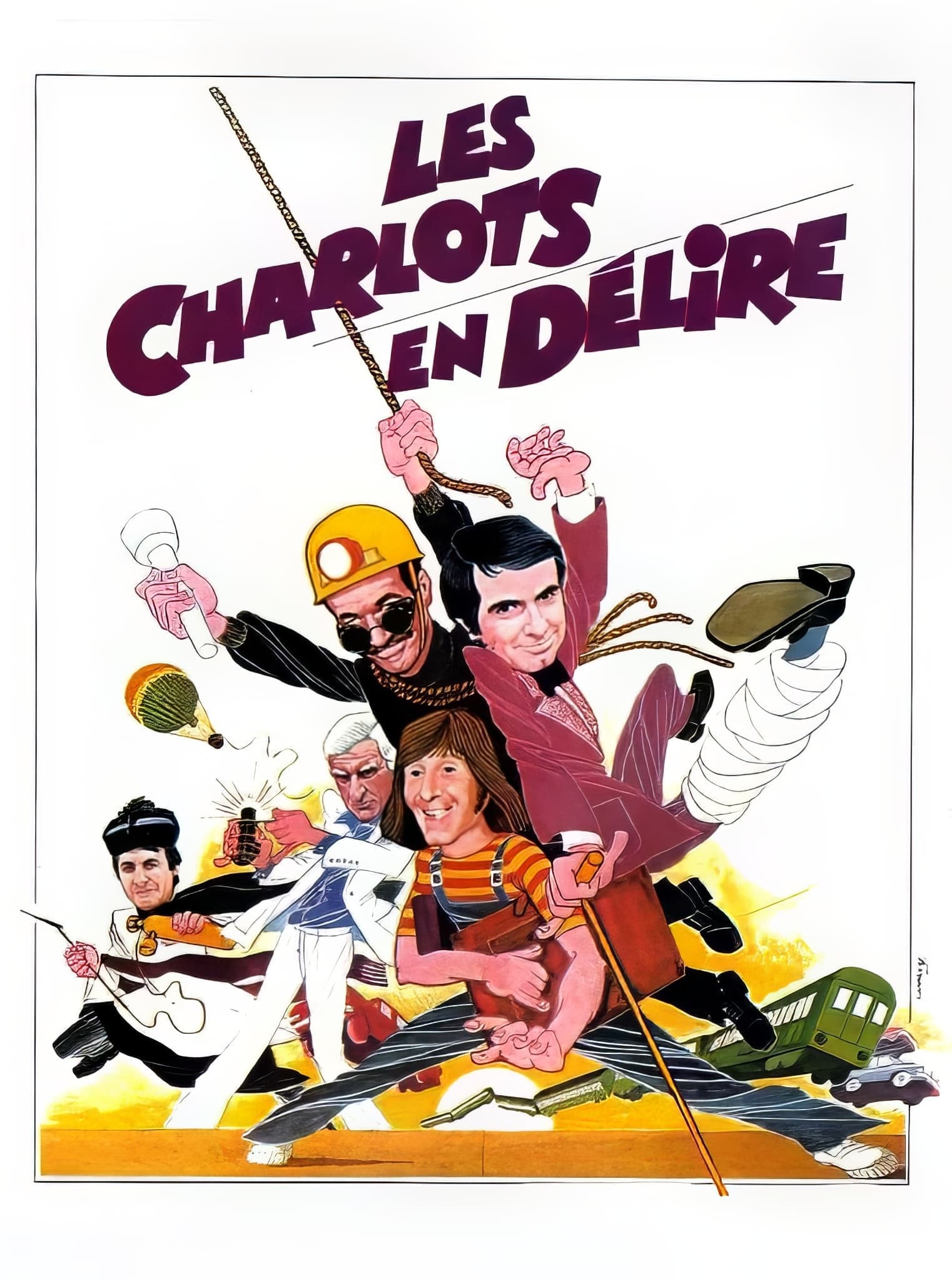 Poster of Les Charlots en délire