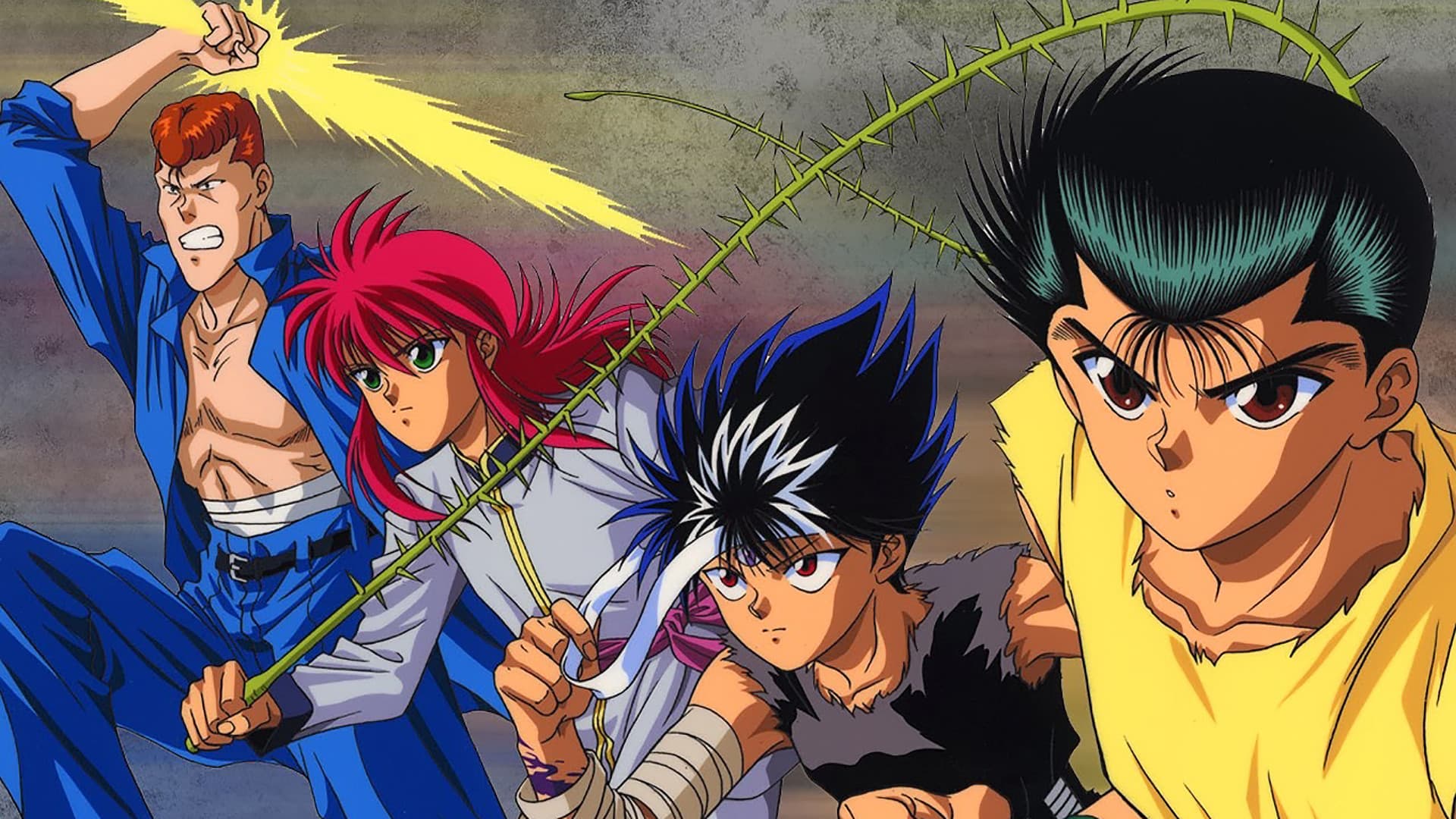 Backdrop of Yu Yu Hakusho Collection