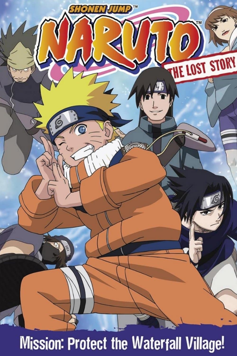 Poster of Naruto: The Lost Story - Mission: Protect the Waterfall Village!