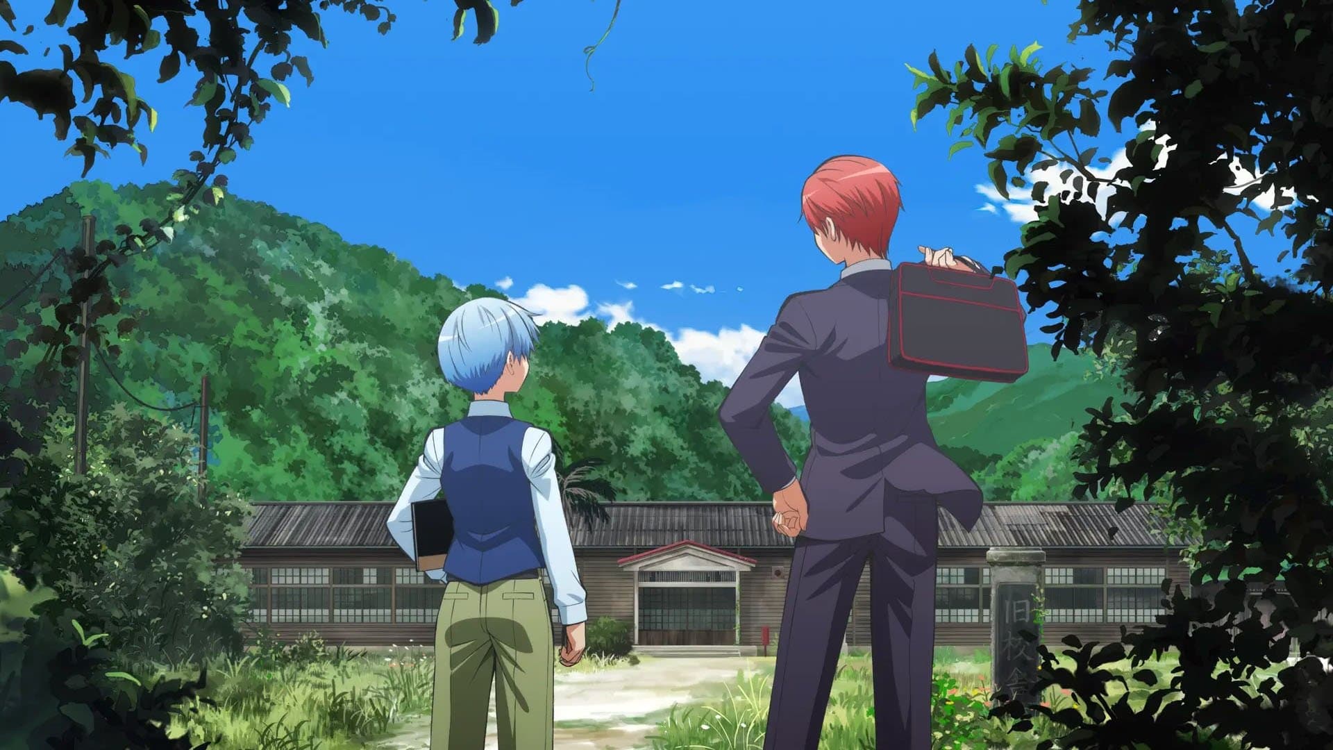 Backdrop of Assassination Classroom the Movie: 365 Days' Time