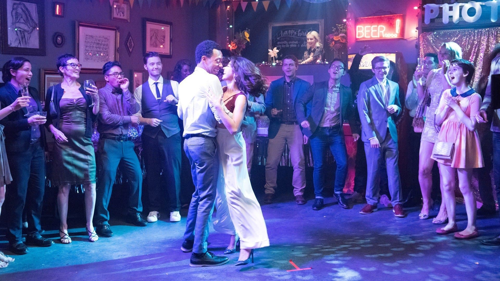 Backdrop of The Wedding Year