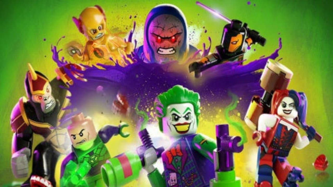 Backdrop of Necessary Evil: Super-Villains of DC Comics