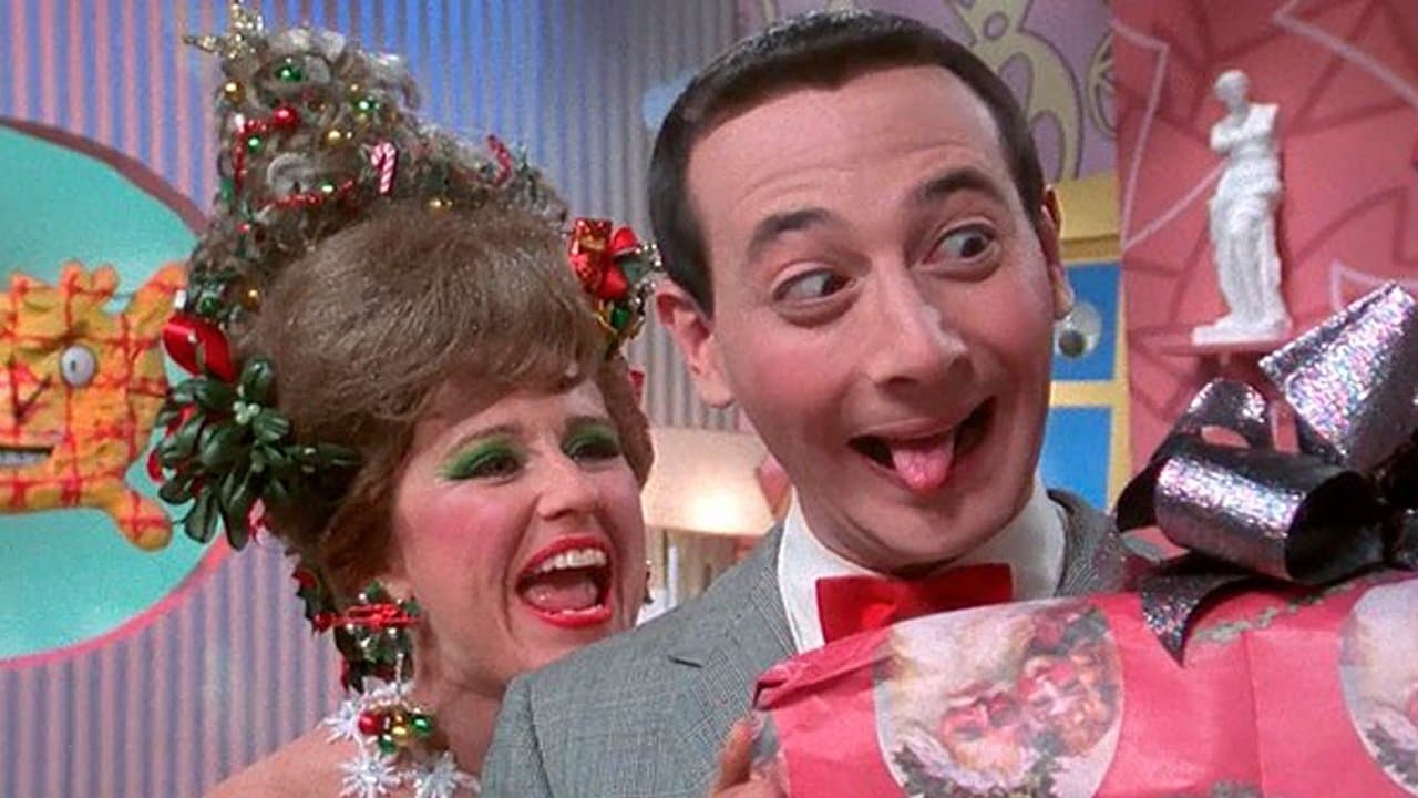 Backdrop of Pee-wee's Playhouse Christmas Special