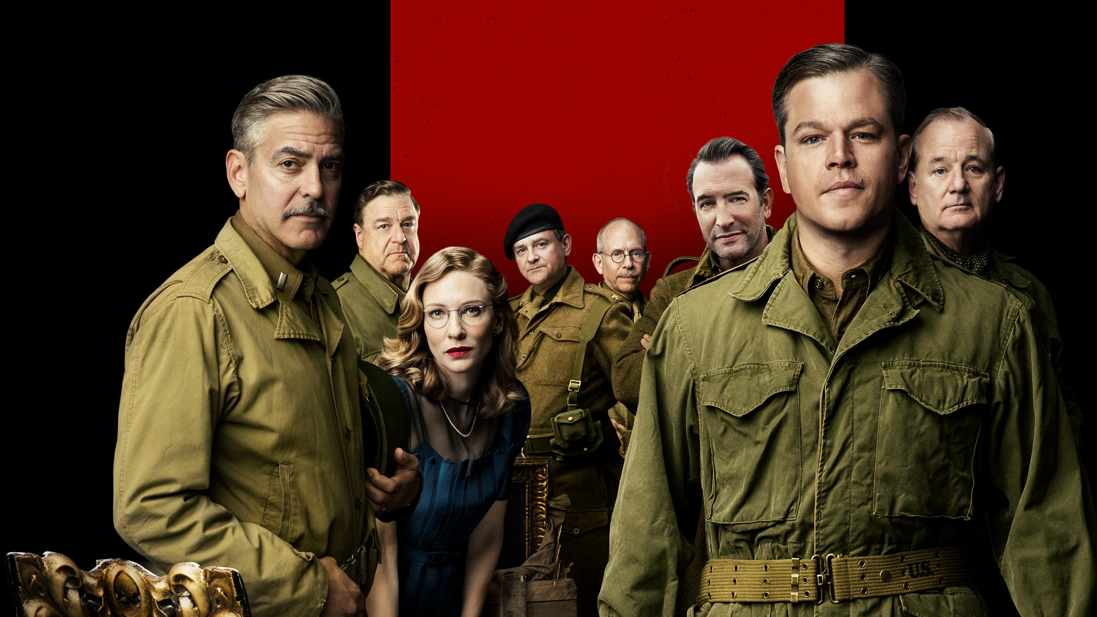 Backdrop of The Monuments Men